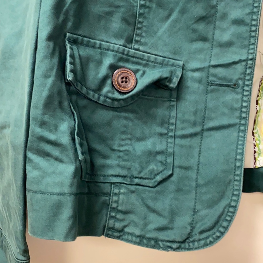 Gap Green Jacket Size 10 - image 3